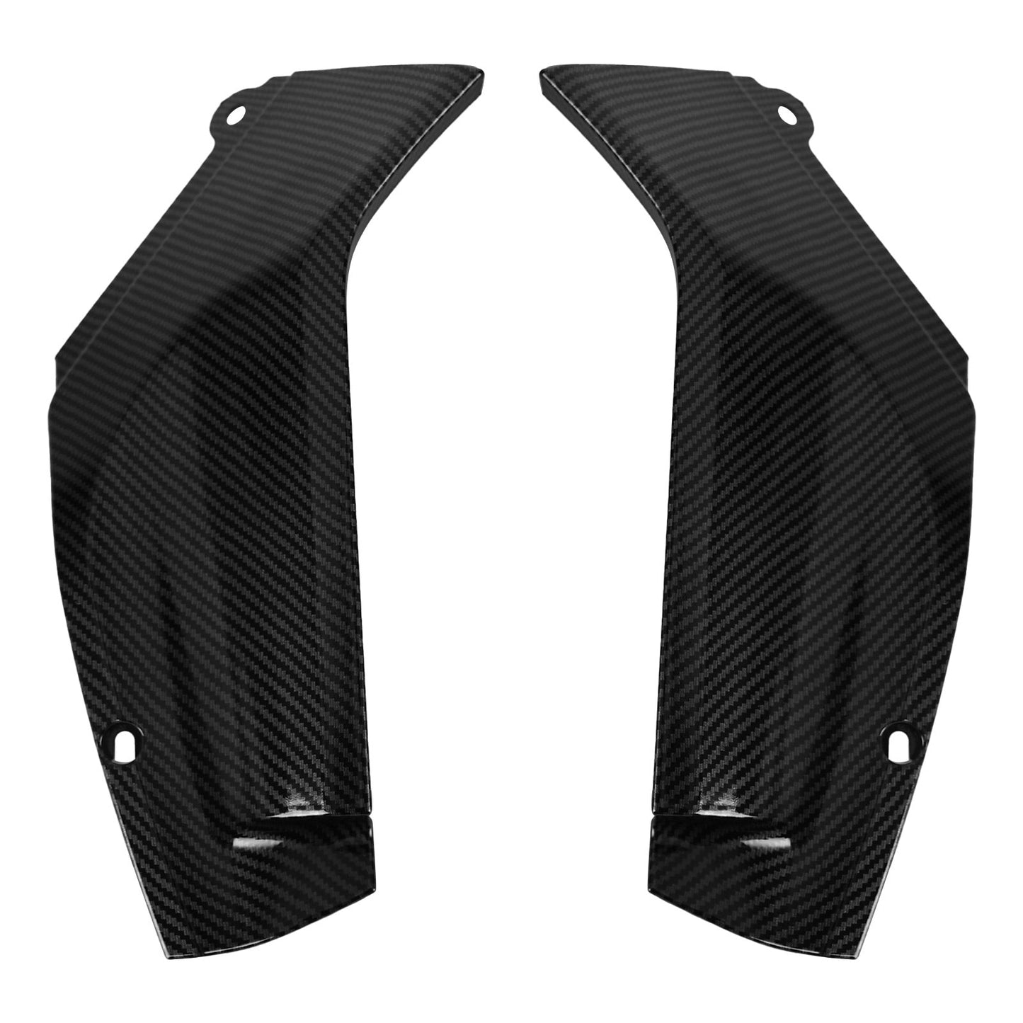 Carenatura laterale del pannello di copertura del rivestimento del serbatoio del gas per Yamaha YZF R1 1998-2001 Carbonio generico