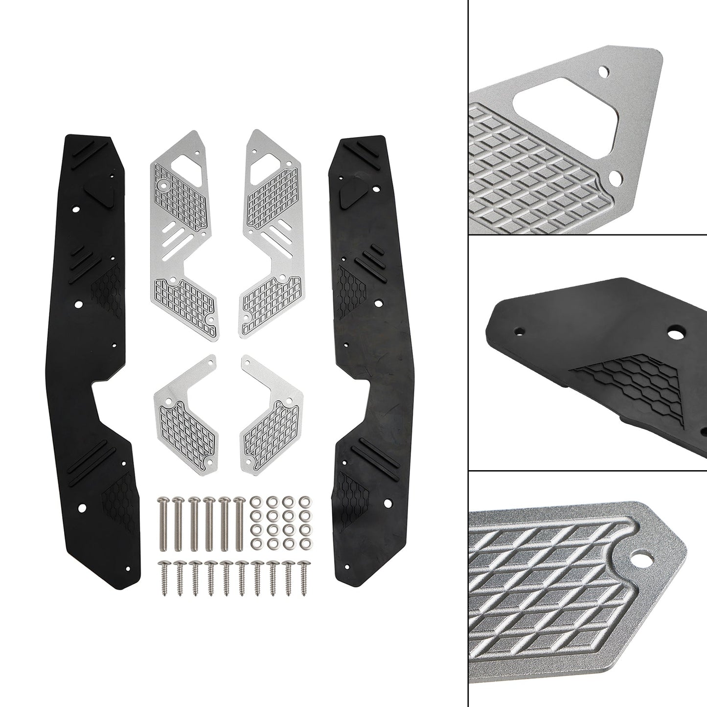 HONDA ADV160 2022-2023 Poggiapiedi Pedane Pedale Protezione Piastra Pedana