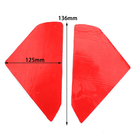 2 protezioni laterali per serbatoio carburante adatte per Bmw F900Xr 20+ realizzate in gomma nera generica