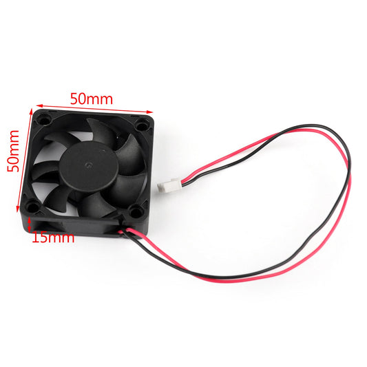 1Pcs DC Brushless Raffreddamento PC Ventola Del Computer 12V 5015B 50x50x15mm 0.14A 2 Spille Filo