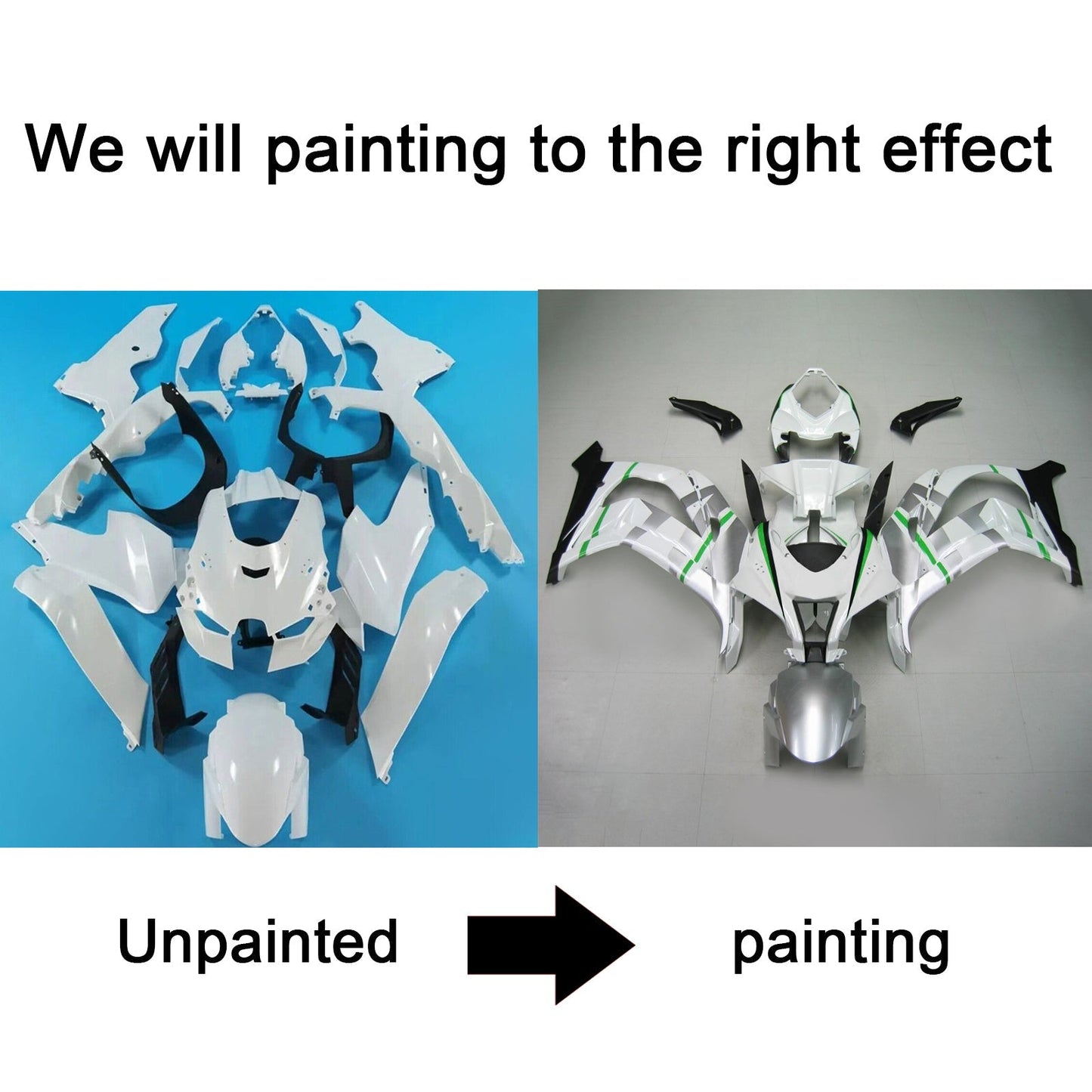 Kawasaki ZX-10R ZX10R 2021-2025 Kit Carena Carrozzeria ABS