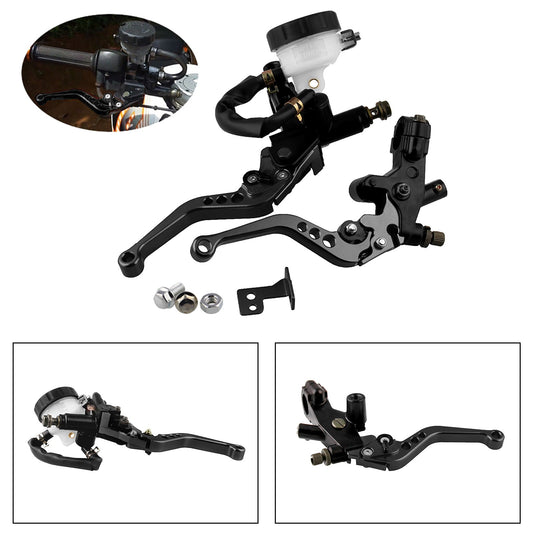 Universal 7/8'' 22mm Front Brake Clutch Master Cylinder Reservoir Leve Generic