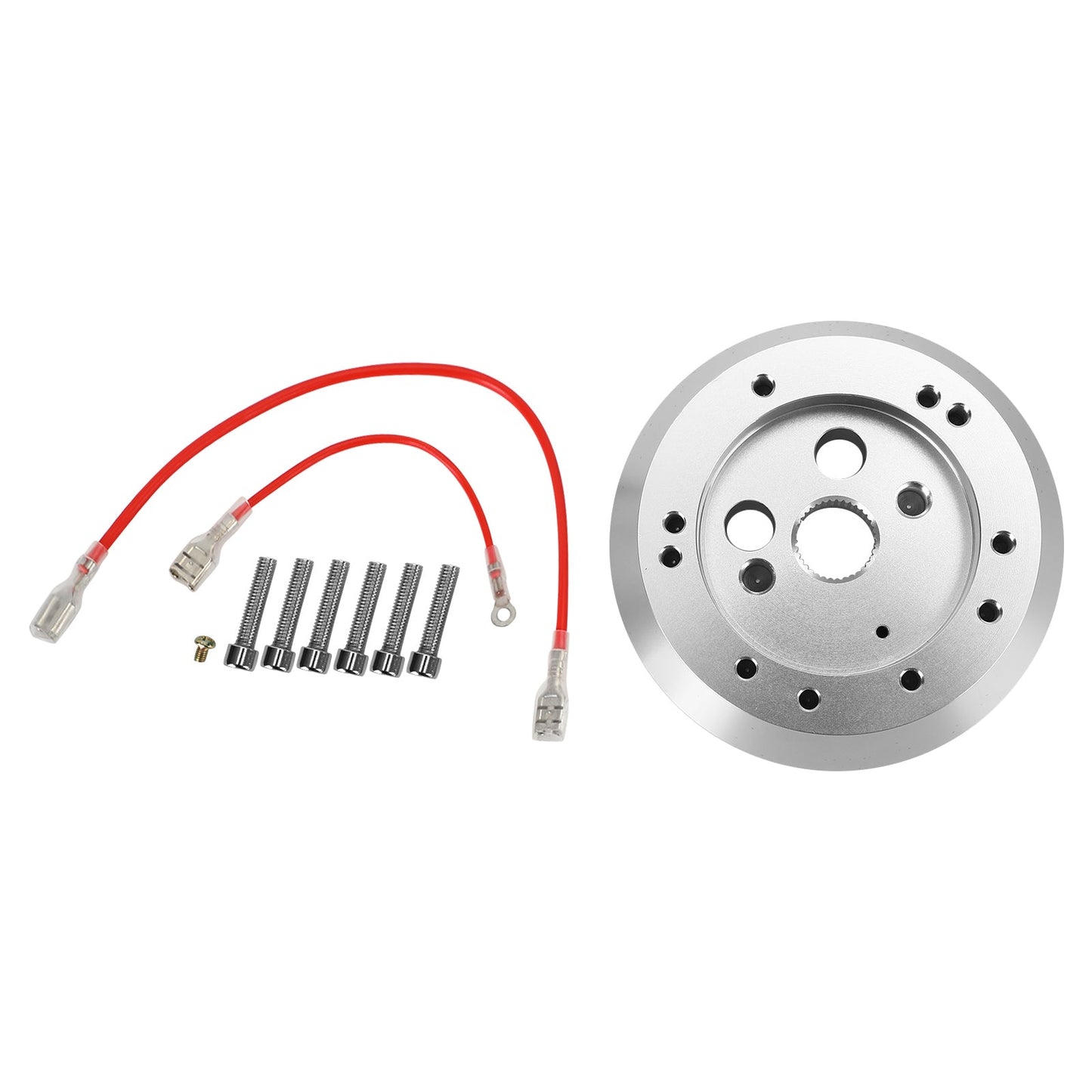 Kit adattatore per mozzo corto lucido per volante a 5 e 6 fori NUOVO per Ididit GM Chevy generico