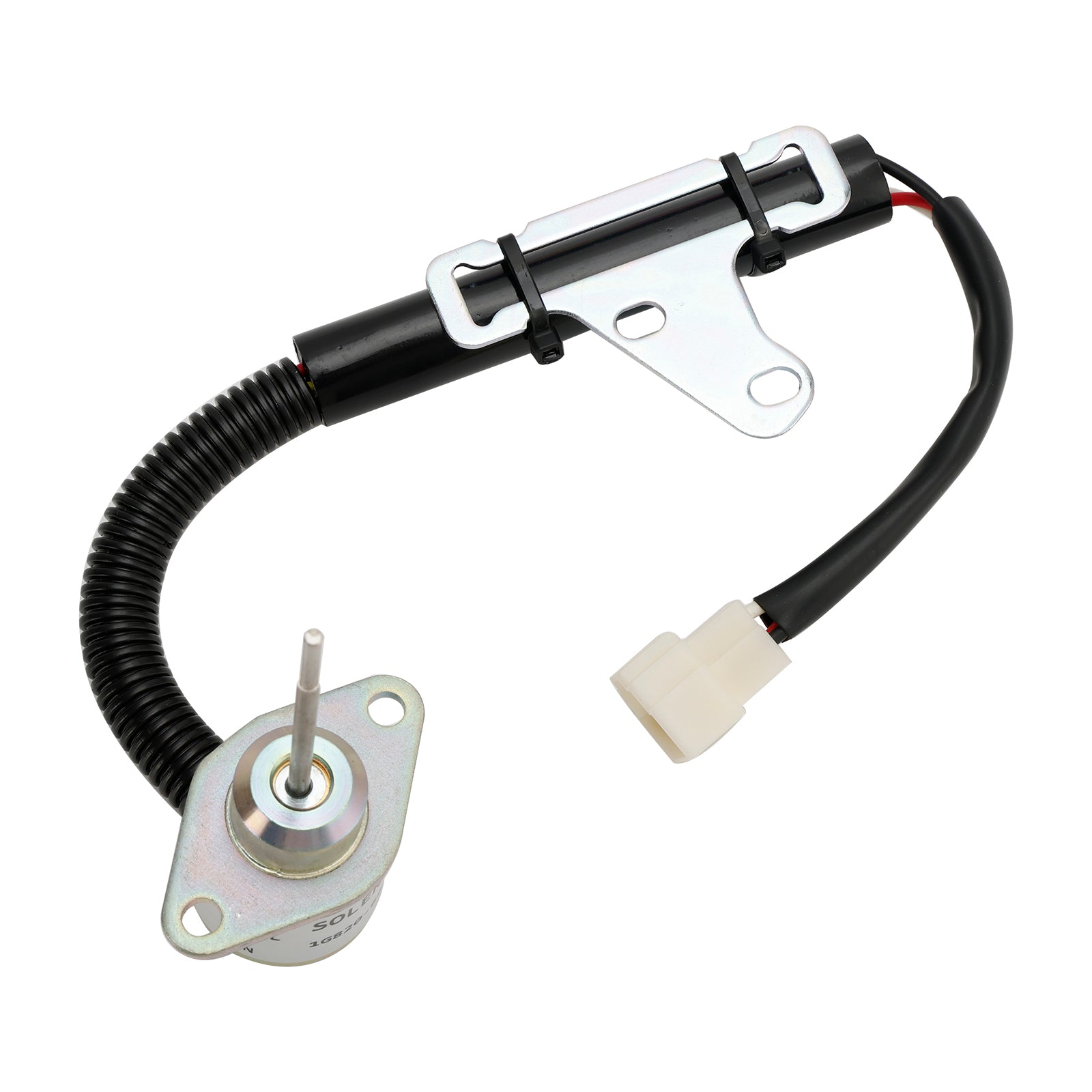 Solenoide Arresto Carburante 12V Per Trattori Kubota Ricambio 16851 60014 Per Escavatori E Tosaerba - Foto 4