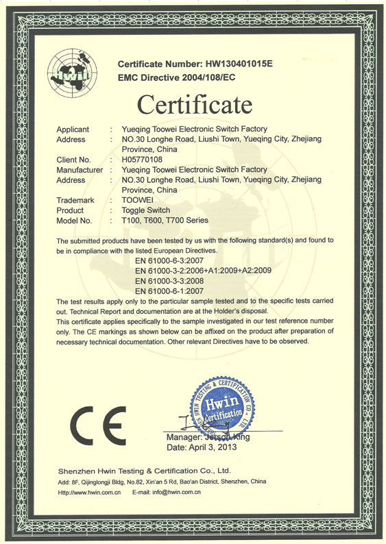 1Pcs 2 Terminale 4Pin ON-OFF 15A 250V Interruttore a levetta Avvio DPST Grado industriale