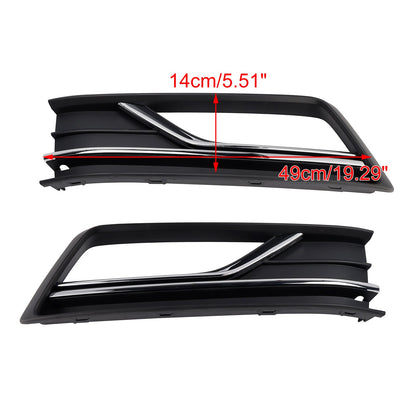 2 pezzi Copertura griglia fendinebbia per VW Passat B8 NMS (auto USA) 2016-2018