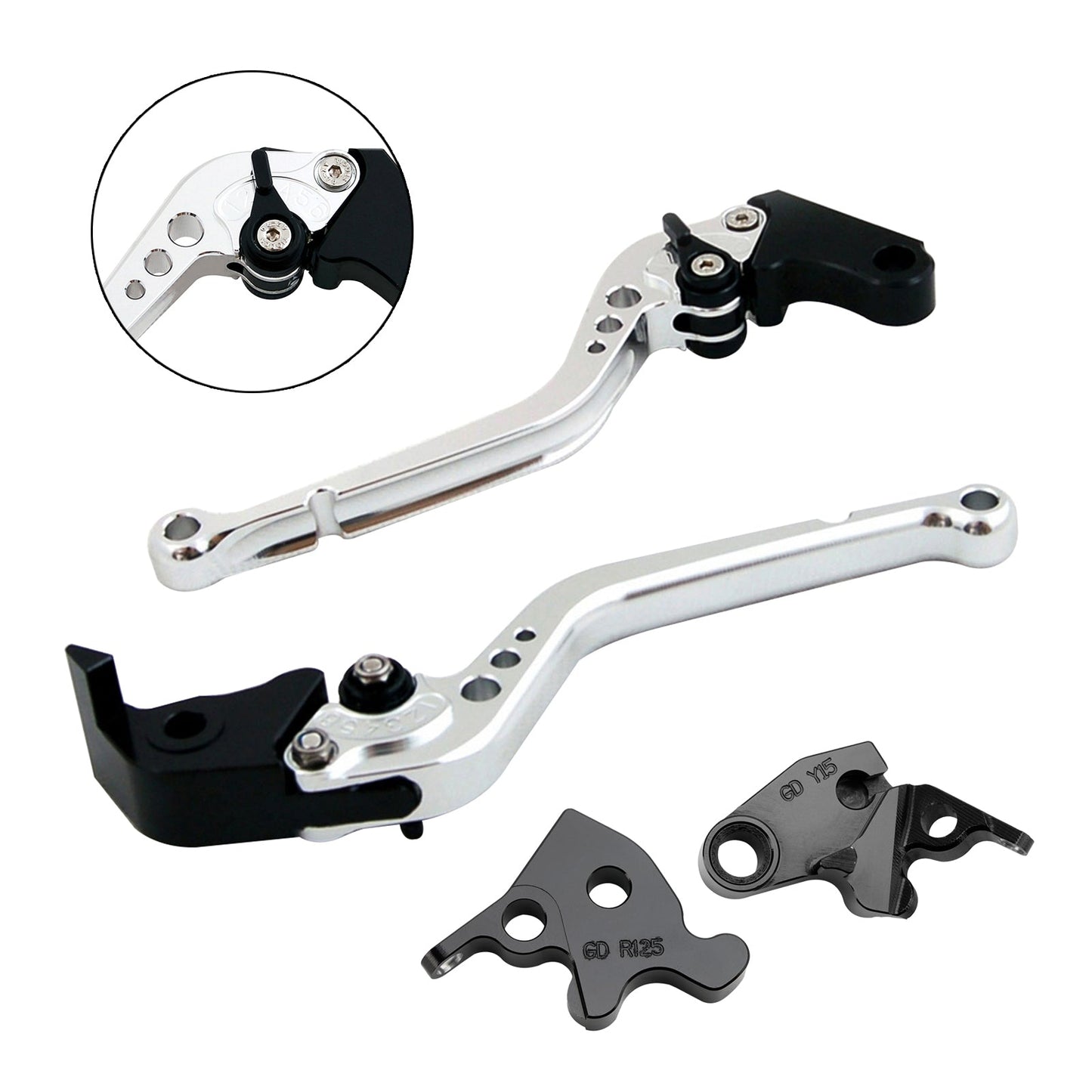 Leva frizione freno lunga adatta per YAMAHA XSR 155 MT15 2019-2022