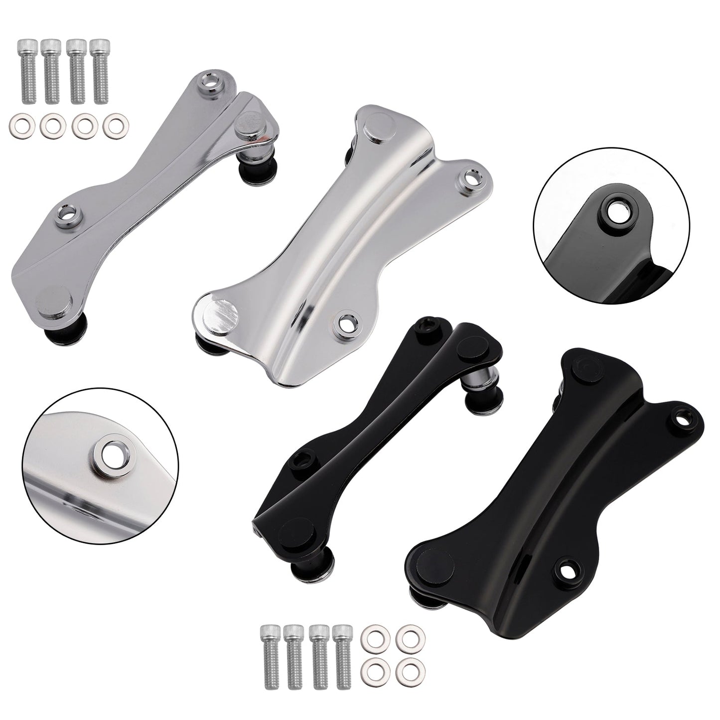 Kit di ancoraggio a 4 punti per Road King Street Electra Glide 2014-2018