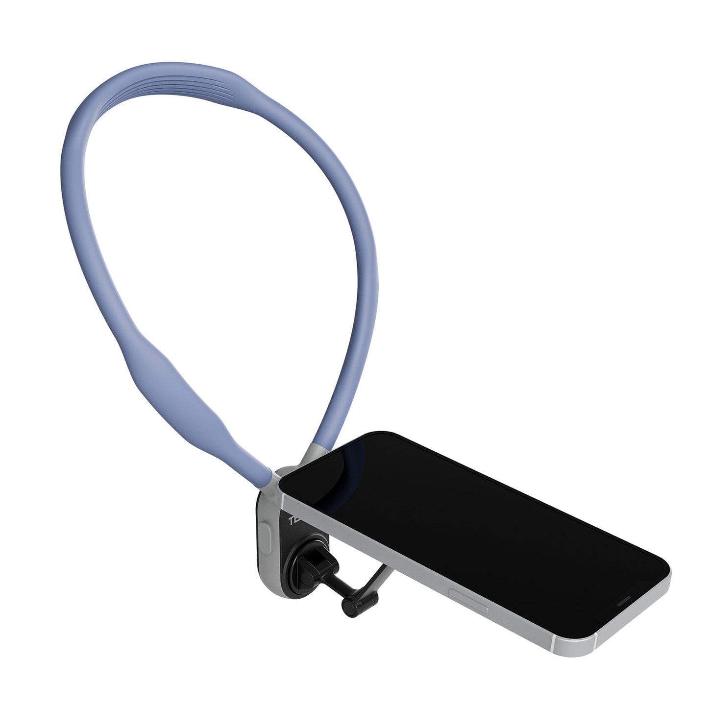 Supporto magnetico per collo con sgancio rapido e assorbimento degli urti per telefono cellulare