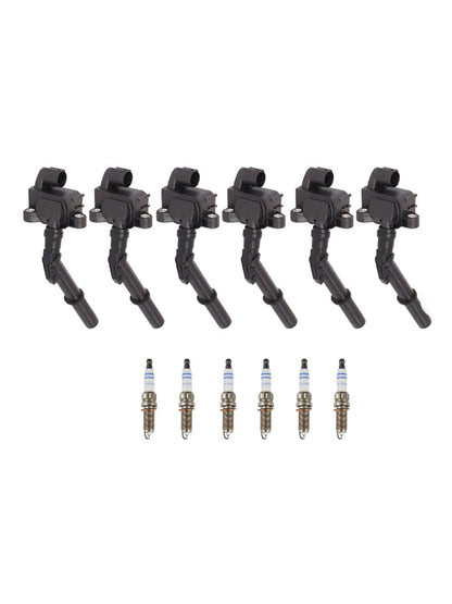 2013 Mercedes-Benz S600 V12 5.5L Bobina di accensione + Candela UF741 6 pezzi 2769063700