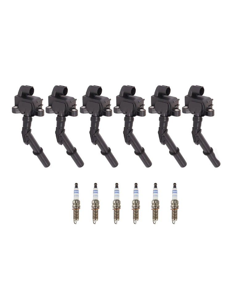 2012-2017 Mercedes-Benz S550 V8 4.7L Bobina di accensione + Candela UF741 6 pezzi 2769063700