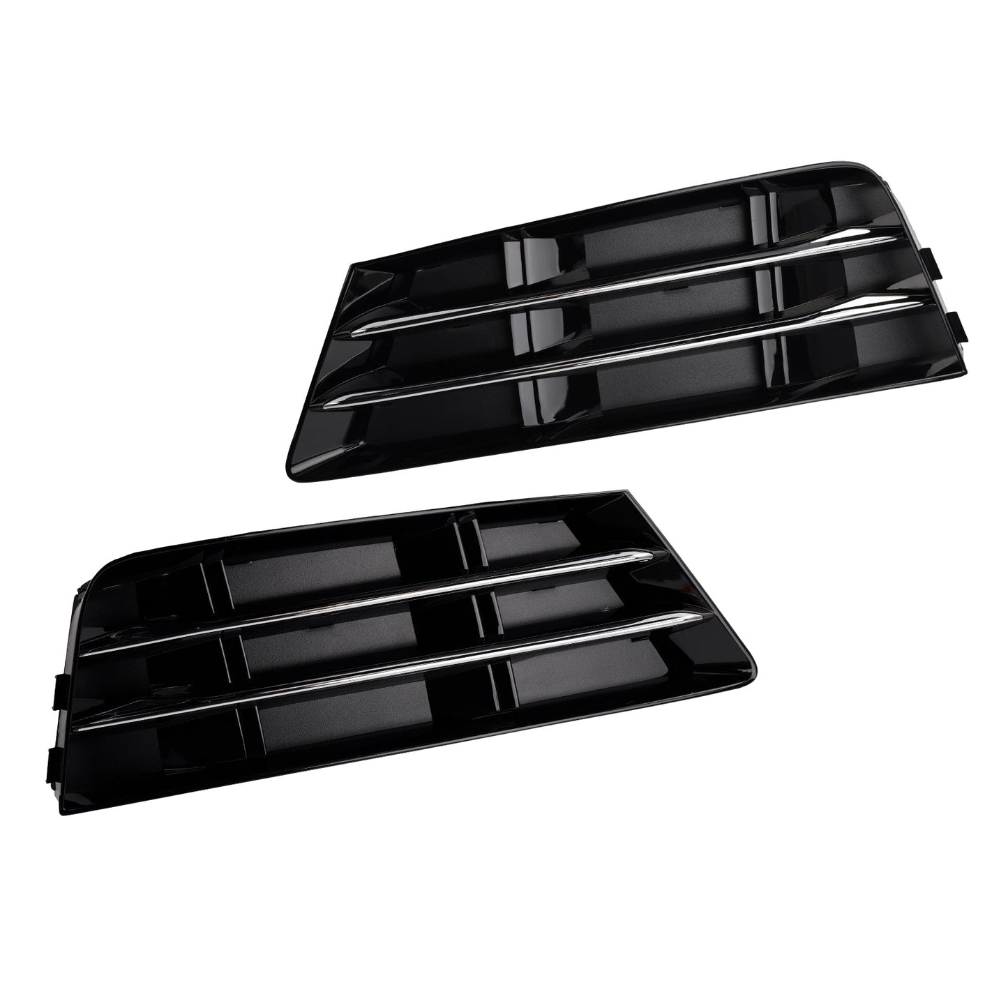 Griglia fendinebbia anteriore AUDI A4 B9 2016-2018, griglia paraurti inferiore (2 pezzi)