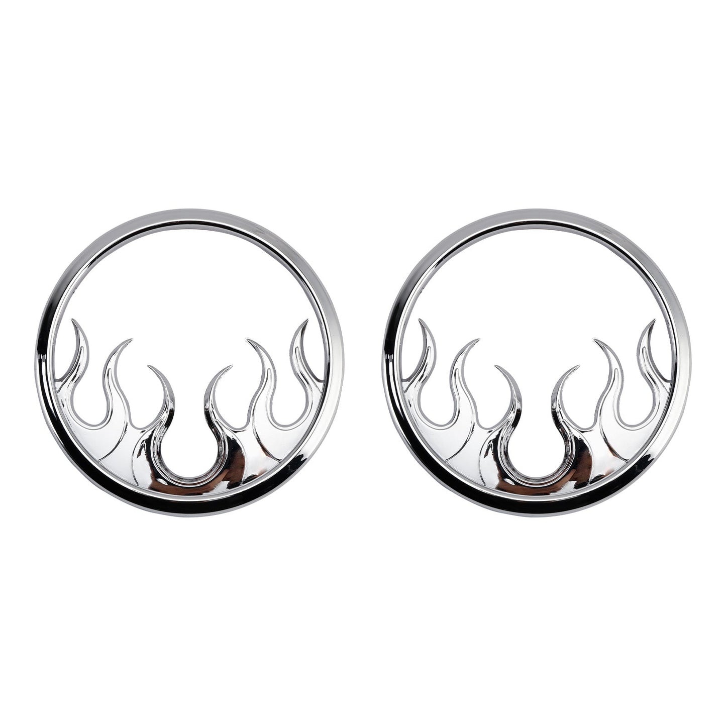 Griglie per altoparlanti Flame Accent Trim Cover per Touring Electra Glide Ultra Classic