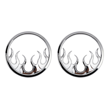 Griglie per altoparlanti Flame Accent Trim Cover per Touring Electra Glide Ultra Classic