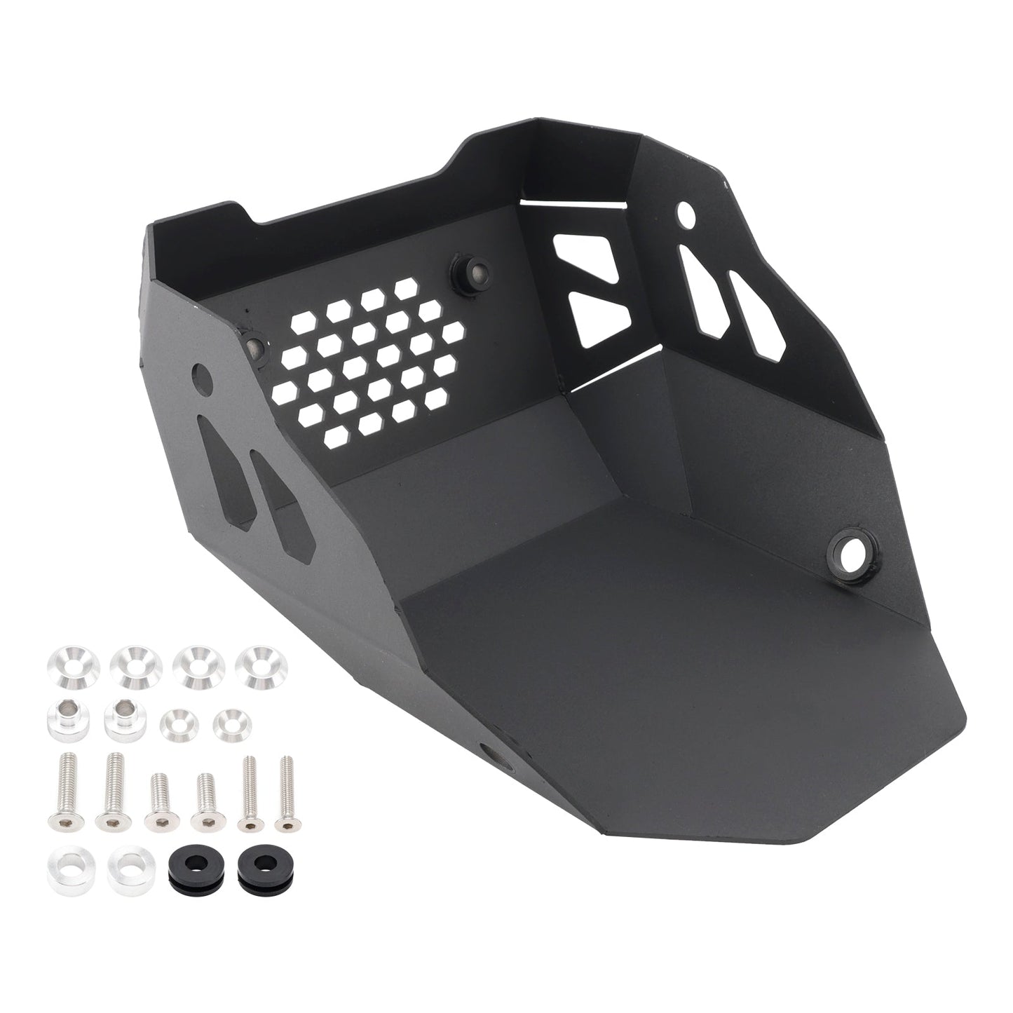 Piastra di protezione del telaio del motore CFMOTO 450MT 2024+ nera