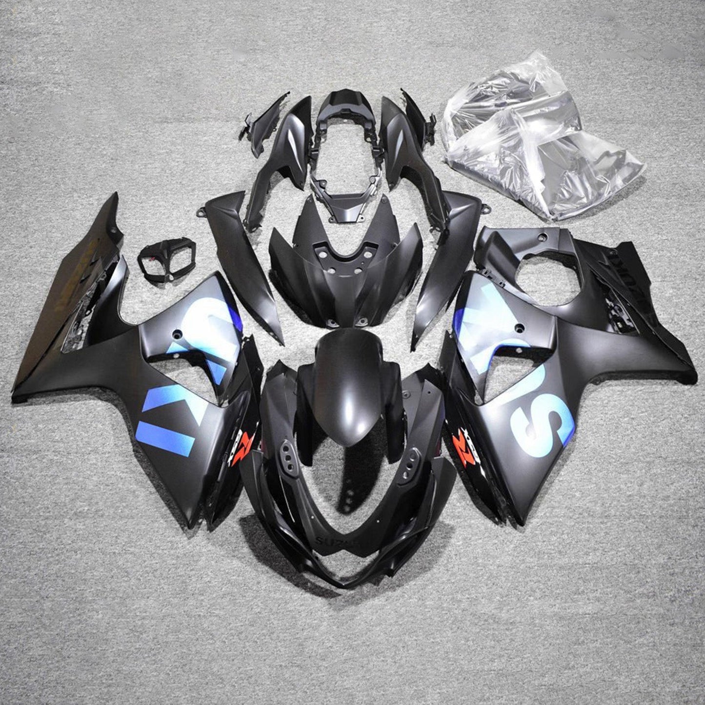 Kit carenatura iniezione plastica ABS per Suzuki GSXR1000 2009-2016 K9