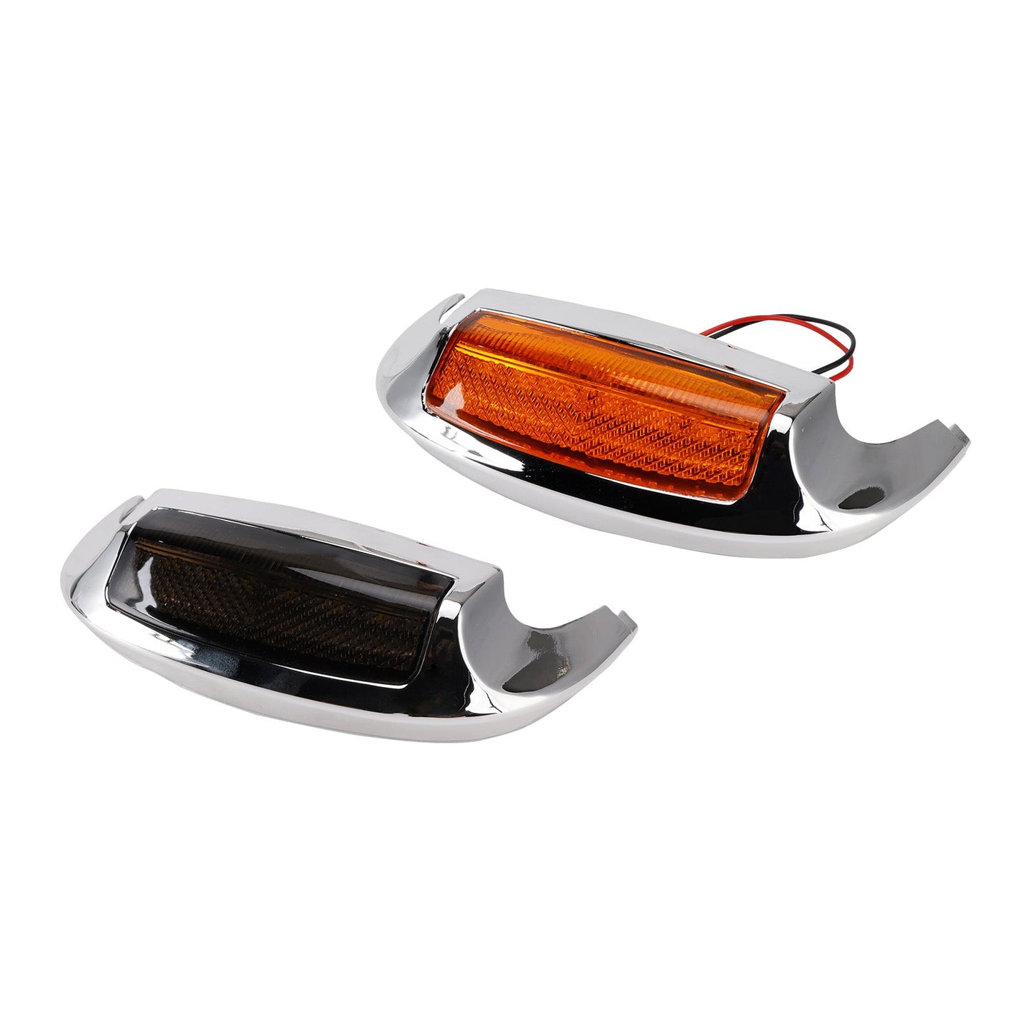 Puntale parafango anteriore con lente LED compatibile con Electra Glide Ultra Limited Low 2014-2023