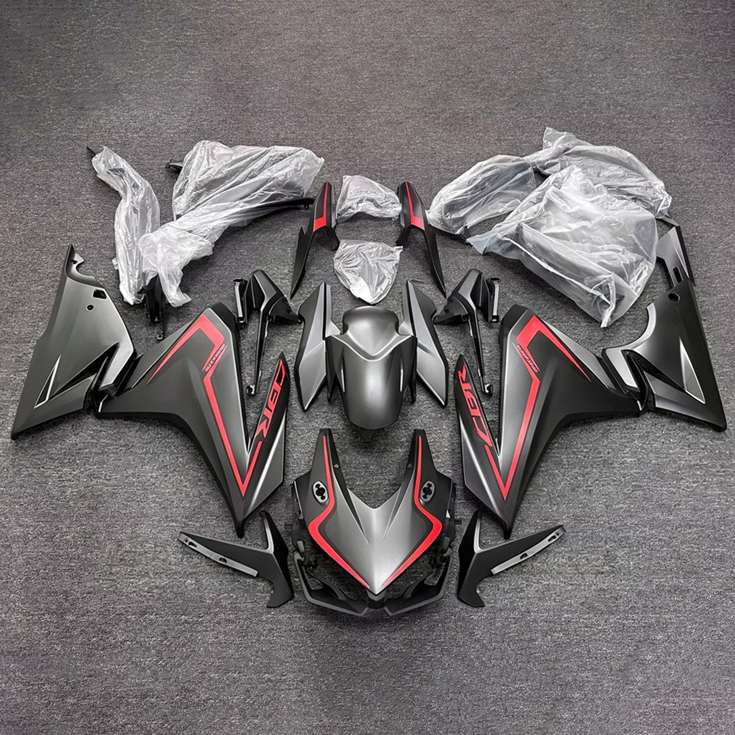 Kit di carene in plastica ABS stampate a iniezione per Honda CBR500R 2019-2021