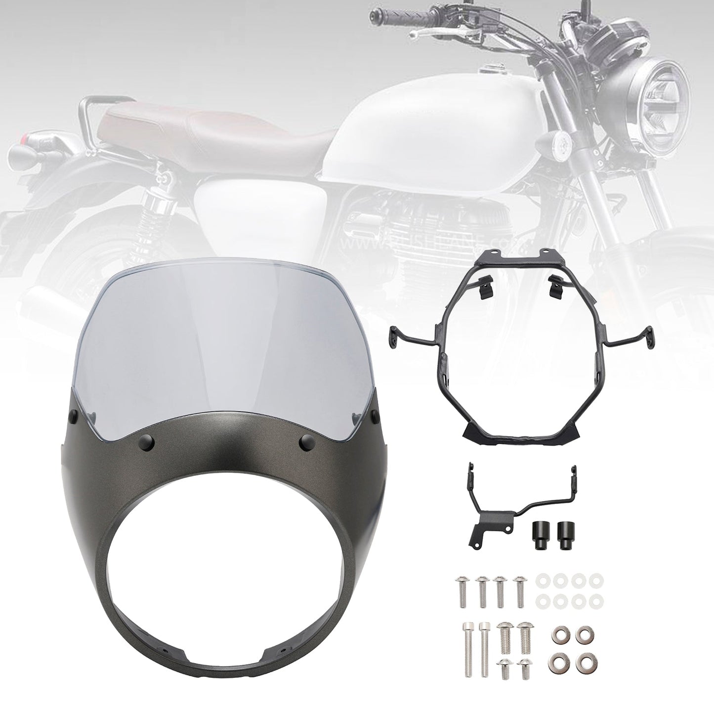 2023-2024 HONDA GB350 GB350S Parabrezza Parabrezza Copertura Carenatura Faro