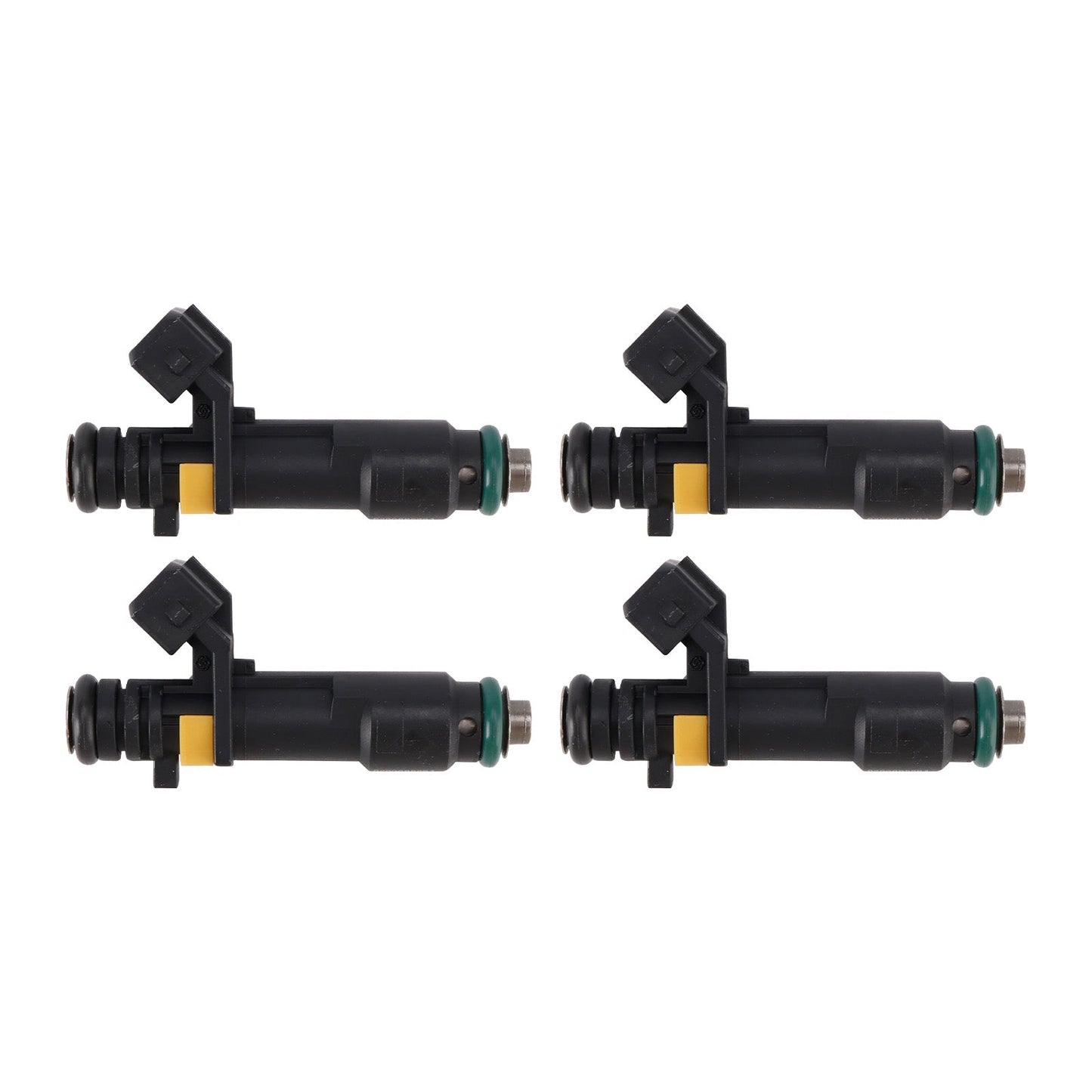 4 iniettori di carburante per Renault Twingo II 1.2 8V D7F 2007-2014 H8200552714