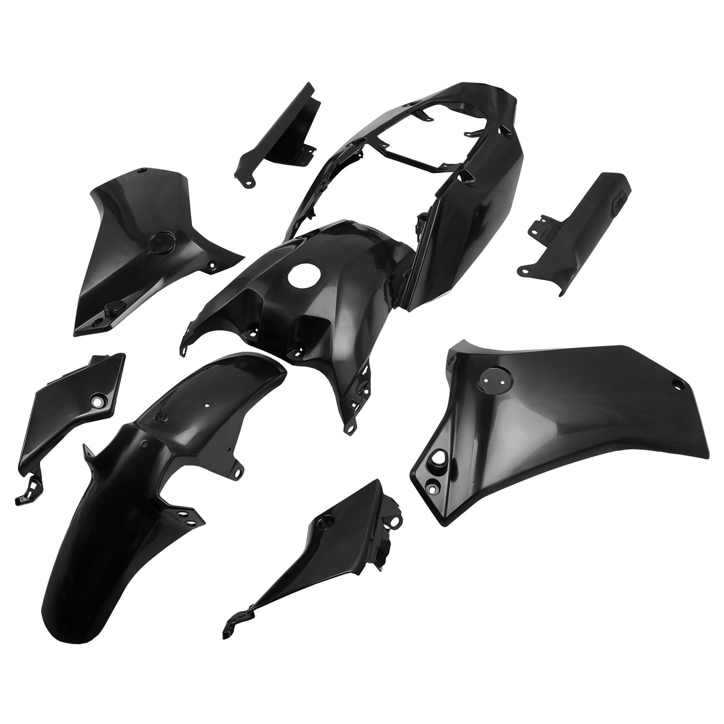 2019-2024 Yamaha Tenere 700 Carenatura Iniezione Non Verniciata
