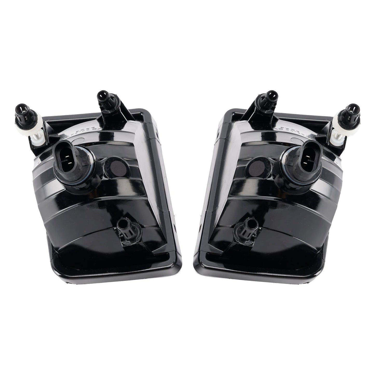 Coppia di fari fendinebbia anteriori con lampadine per Chevy Silverado 2007-2013, lenti trasparenti