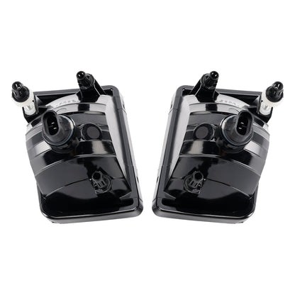 Coppia di fari fendinebbia anteriori con lampadine per Chevy Silverado 2007-2013, lenti trasparenti