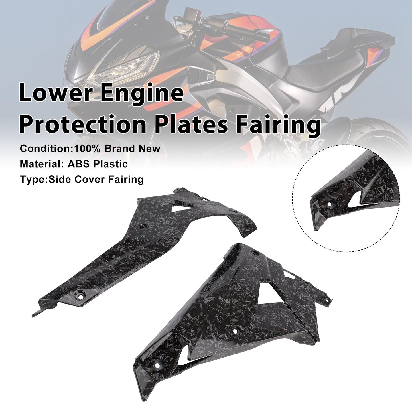 Carenatura protettiva per carenatura inferiore del motore Aprilia RS457 RS 457 2024-2025