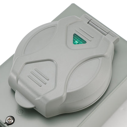 Scatola di ingresso per generatore RV da 30 Ampere NEMA SS2-50P Scatola di ingresso alimentazione 125/250 V