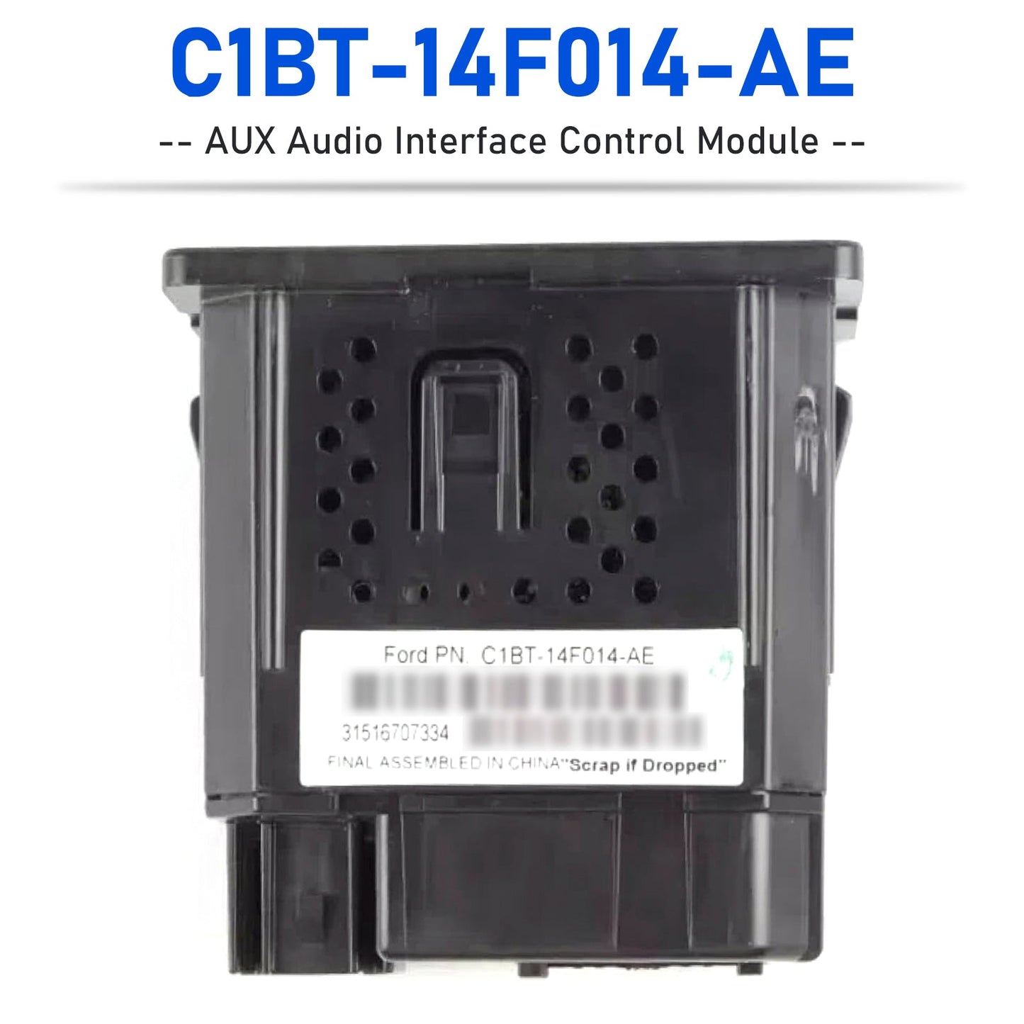 Modulo di controllo dell'interfaccia audio AUX per Ford Fusion ed Explorer F-150 Ranger C1BT-14F014-AE