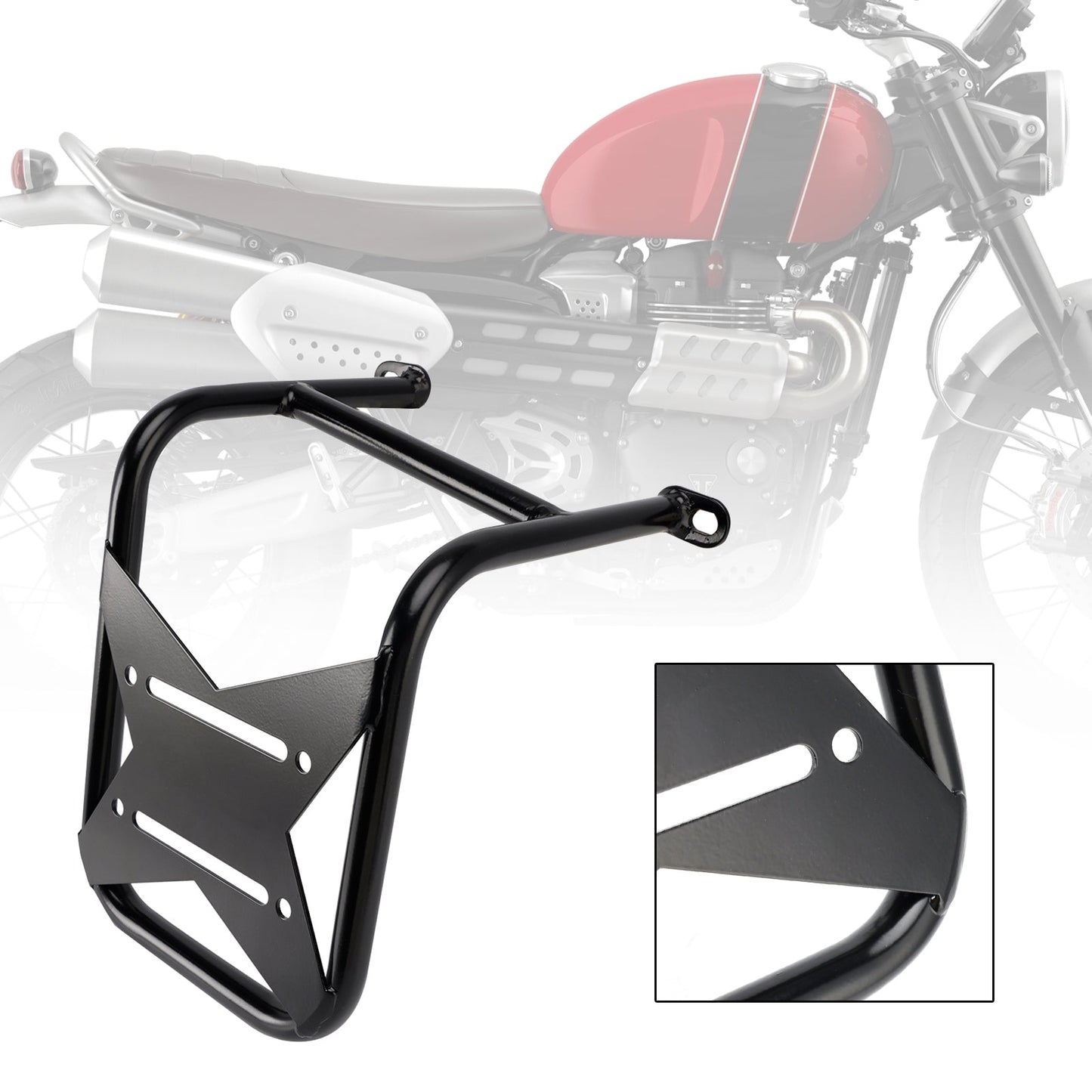 Supporto per borsa laterale Triumph Scrambler 1200 XE 2019-2025, supporto destro