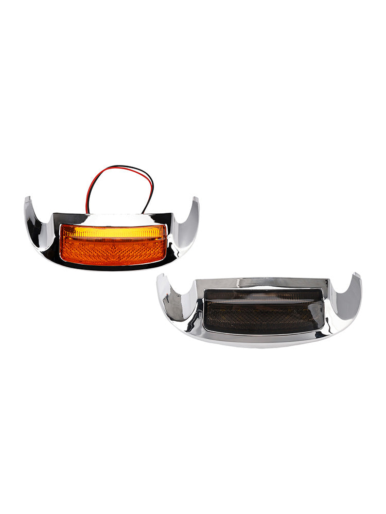 Puntale parafango anteriore con lente LED compatibile con Electra Glide Ultra Limited Low 2014-2023