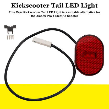 Xiaomi 4 Pro (1. Gen) E-Scooter Fanale Posteriore di Ricambio per Monopattino Elettrico
