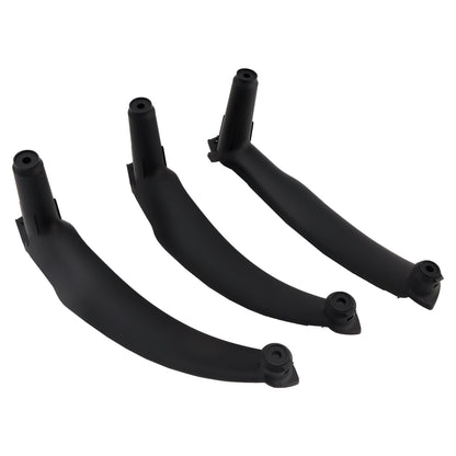 3pcs Black Maniglia interna della portiera per BMW E70 X5 E71 X6 2007-2014