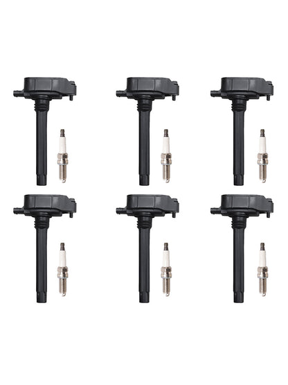 6 pezzi bobina di accensione + candela UF807 per Dodge Ram Chrysler 3.6L 2016-2021