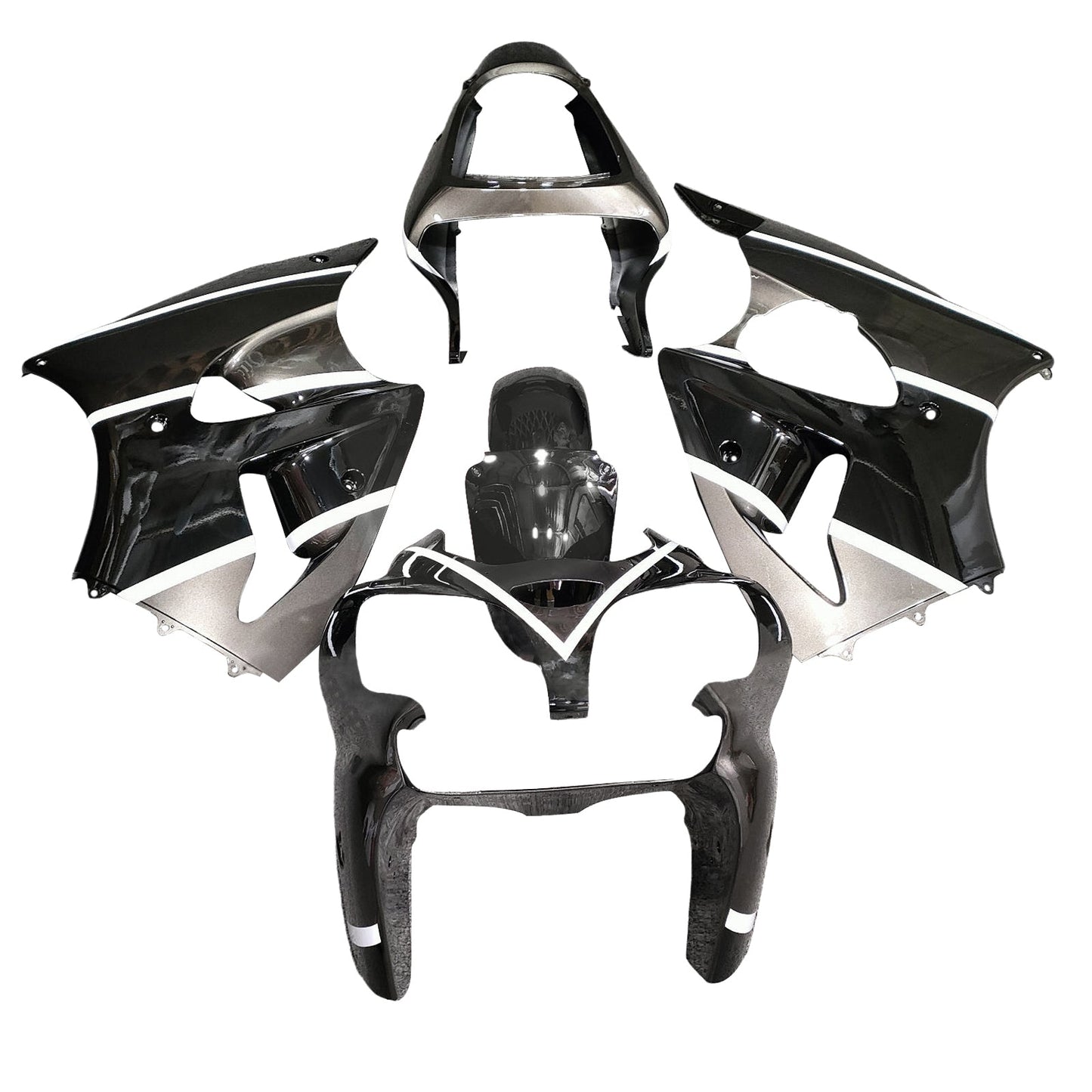 Kit carenatura iniezione per Kawasaki ZX6R 636 2000-2002 ZZR600 2005-2008