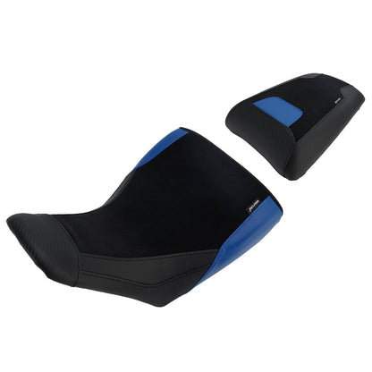 Kit di ammortizzatori Raider anteriori e posteriori per Suzuki V-Strom DL1050, colore blu, 2023-2025.