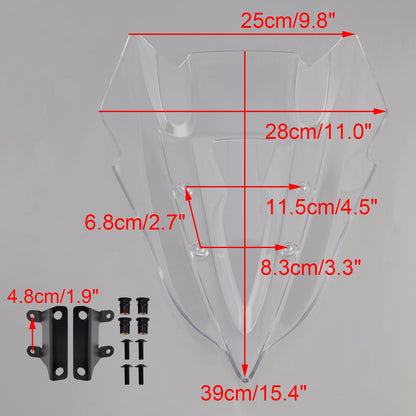 Parabrezza Parabrezza per KAWASAKI Z500 2024-2025