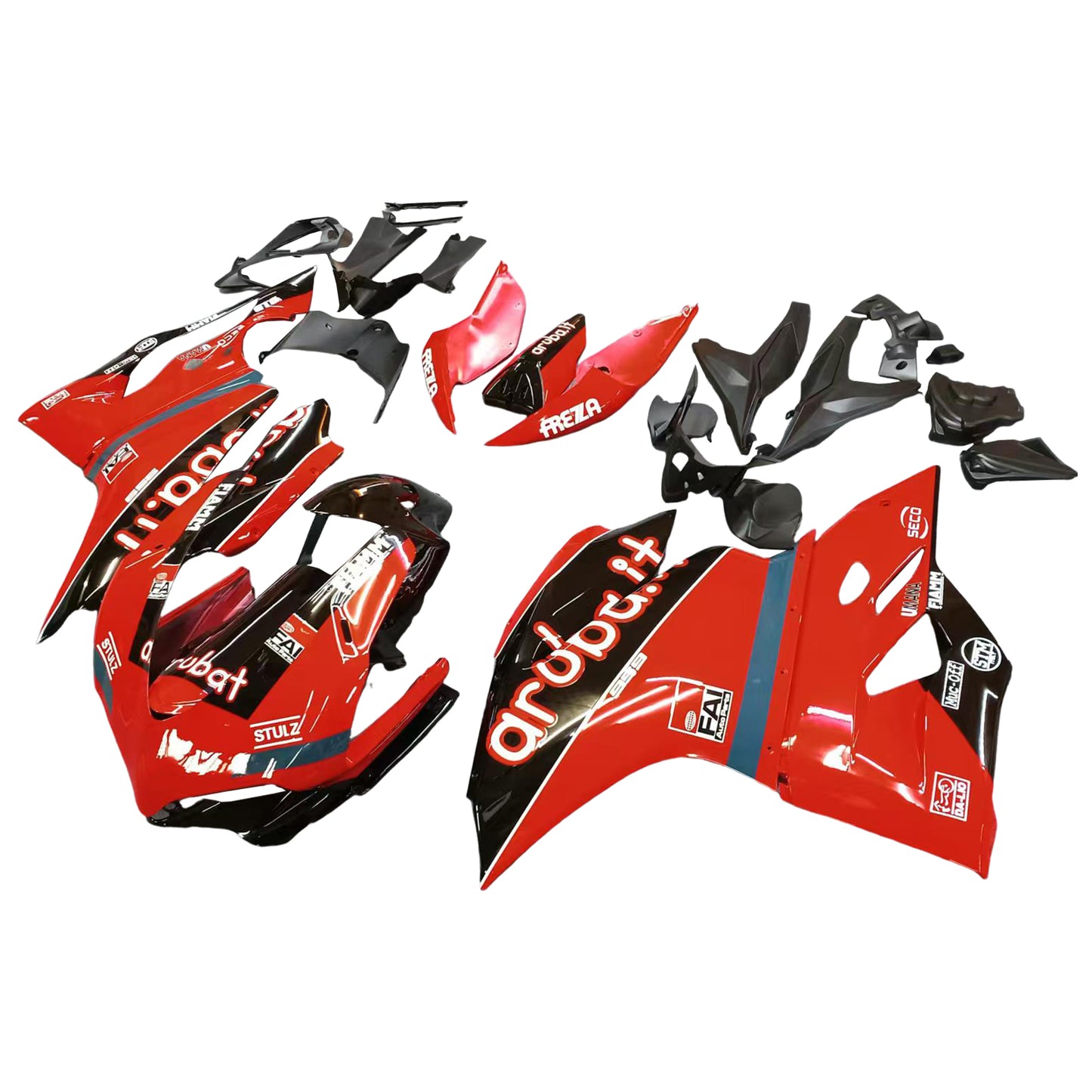 Kit di carenatura iniezione ABS di plastica adatta per Ducati 959 2015-2020