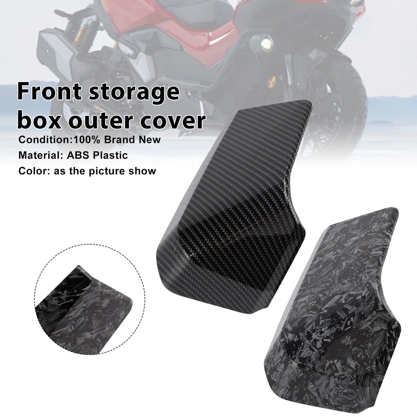 Copertura esterna del vano portaoggetti anteriore Honda ADV 350 2022-2025