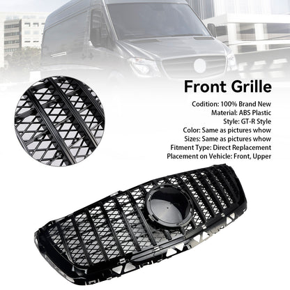 Per Mercedes Benz Sprinter W906 2014-2018 Griglia per paraurti anteriore nera