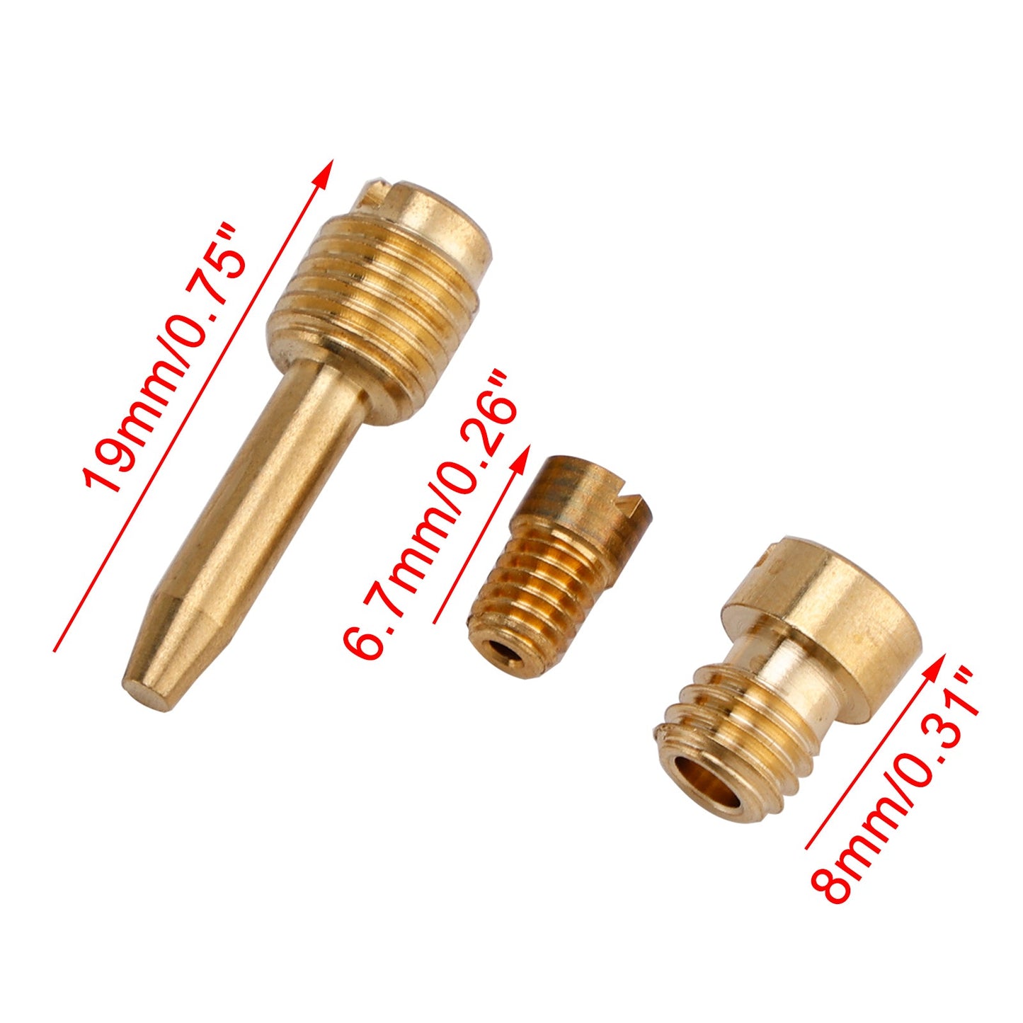 Kit di riparazione e revisione del carburatore per Yamaha Y-Zinger 50 PW50 1981-2019