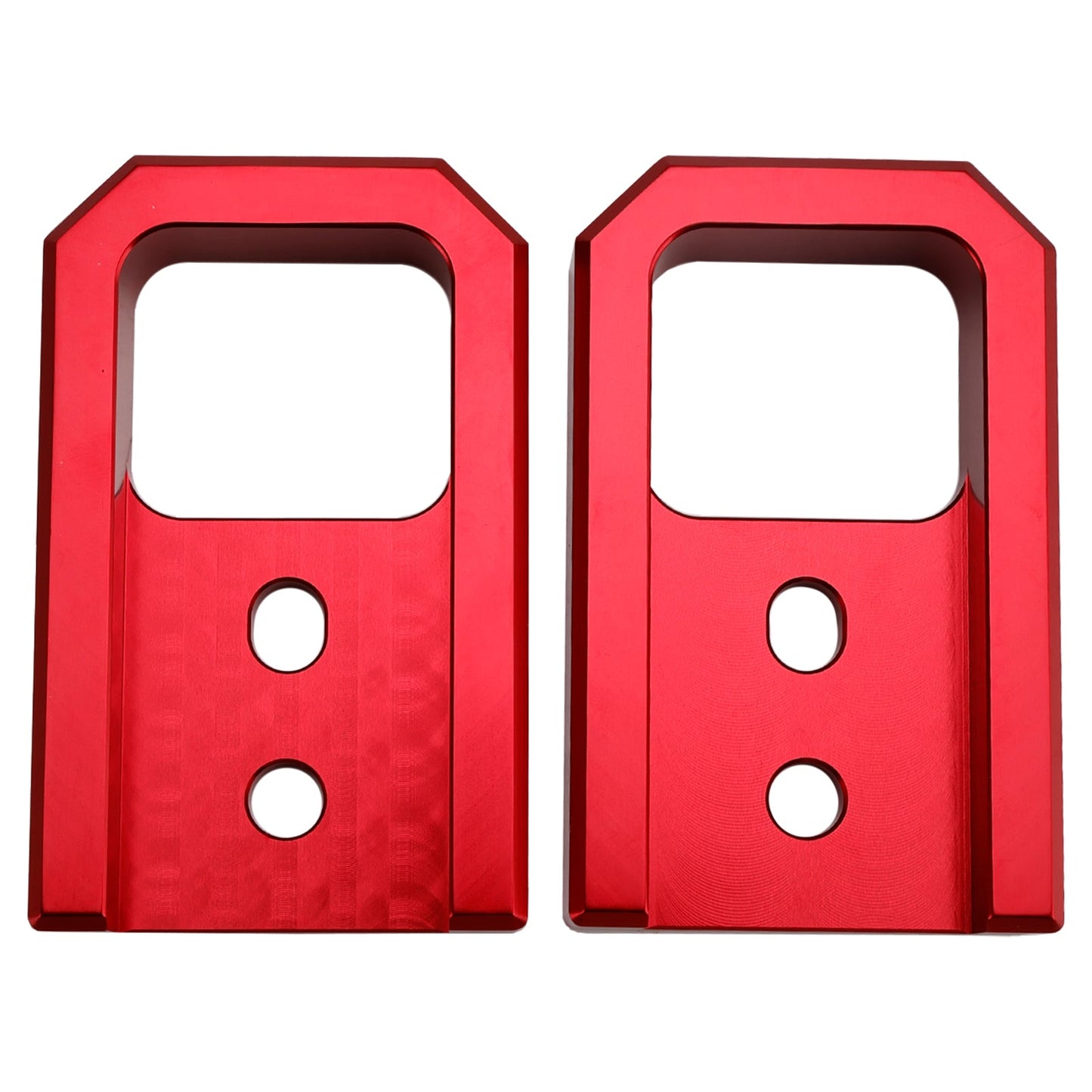 Ganci di traino anteriori per Toyota Tacoma 2024-2026 4Runner 2025-2026 rossi sinistro e destro