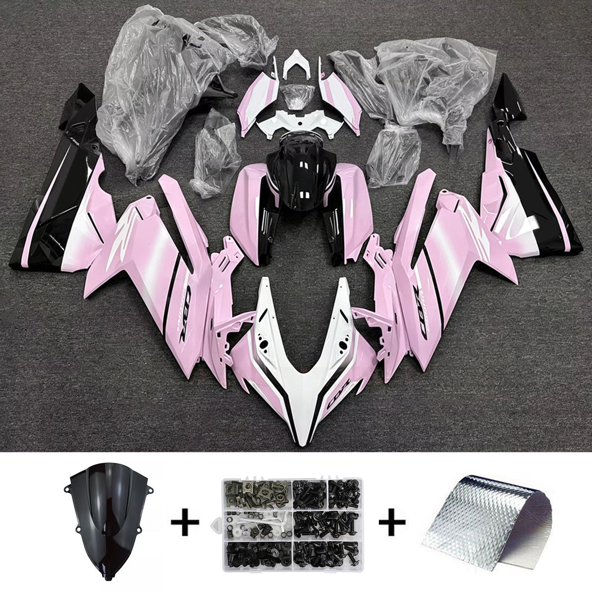 Kit di carene in plastica ABS stampate a iniezione per Honda CBR250RR 2023-2024