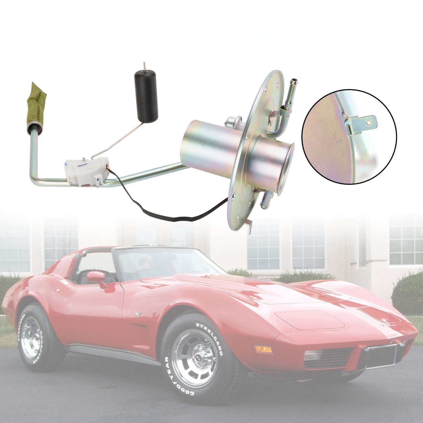 1978-1981 Chevy Corvette Serbatoio carburante Unità di invio 3/8 Alimentazione AM-39086513