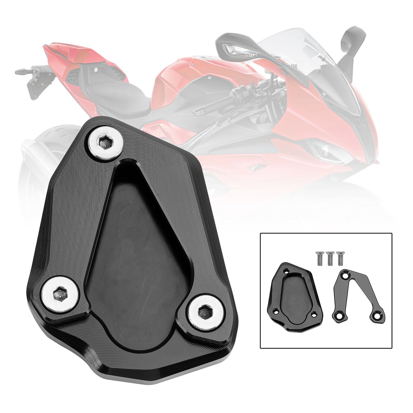 Piastra allargata per cavalletto BMW S1000RR 2020+