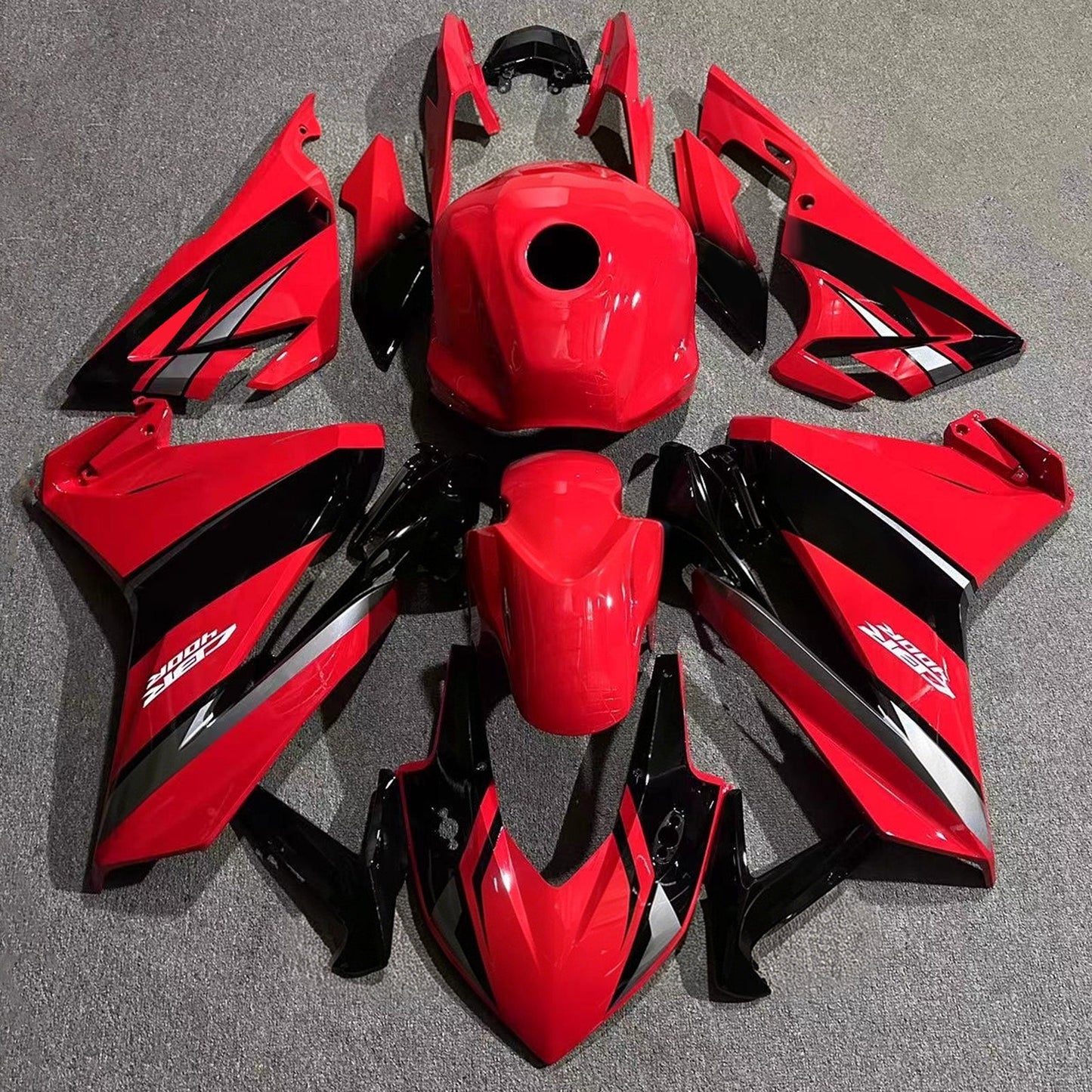 Kit di carene in plastica ABS stampate a iniezione per Honda CBR400R 2022