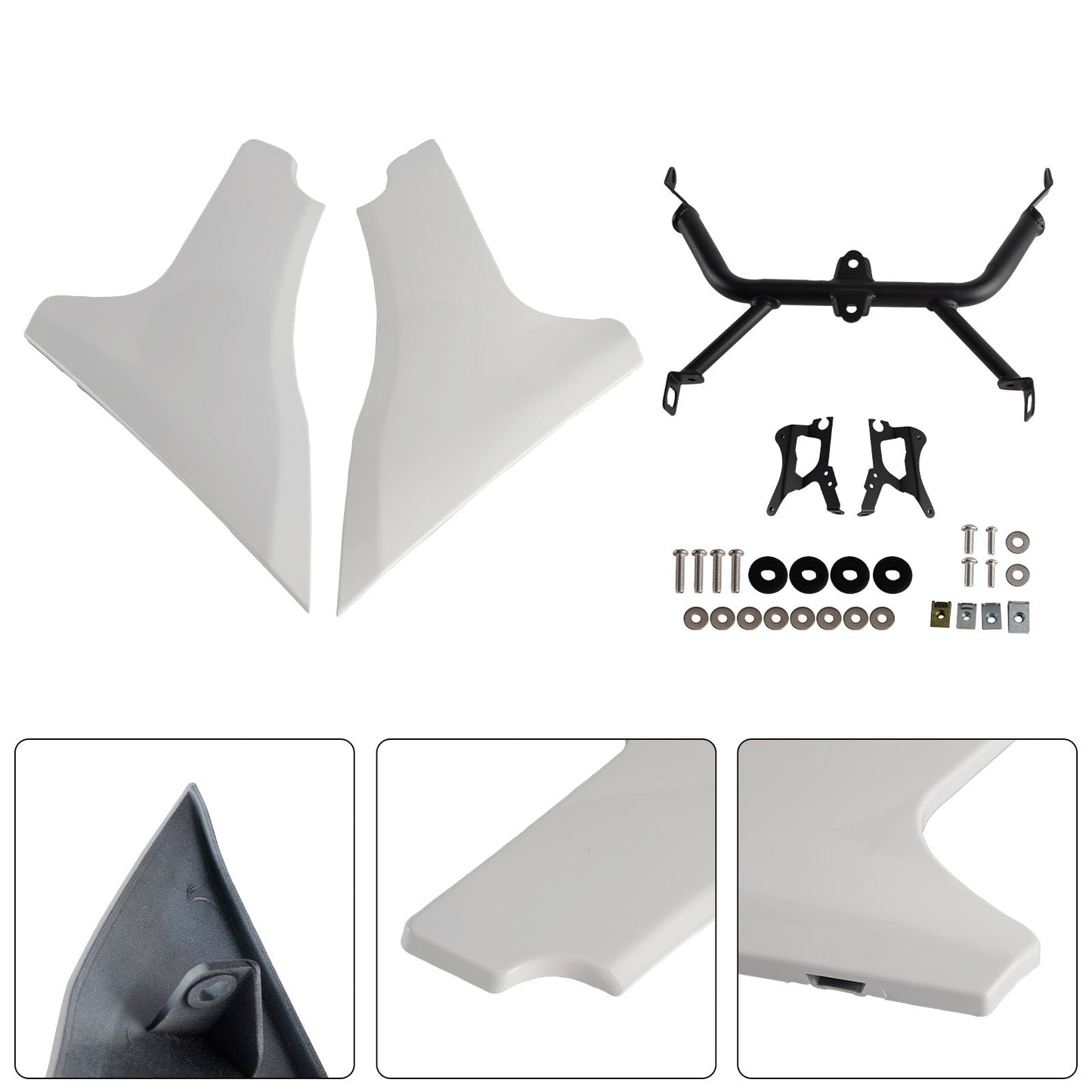 Staffe di supporto per spoiler per pannello laterale Harley CVO Road Glide dal 2024 in poi