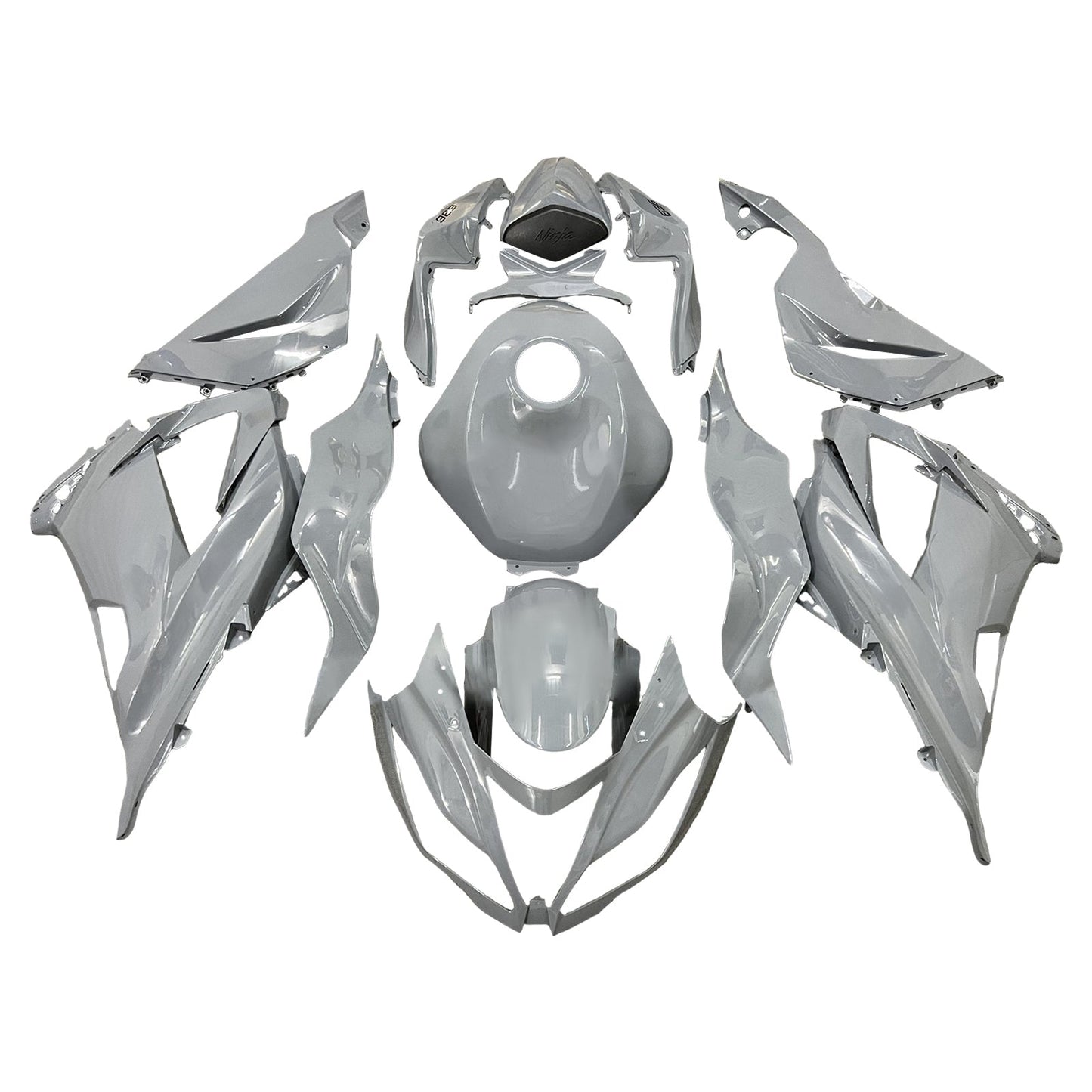 Kit carenatura iniezione in plastica ABS adatto per Kawasaki ZX6R 636 2013-2018
