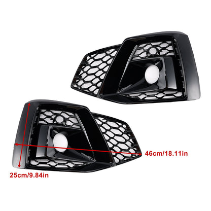 Griglia di copertura fendinebbia paraurti anteriore Audi A5 S-line S5 2020-2023 2 pezzi 8W6807682T3Q7